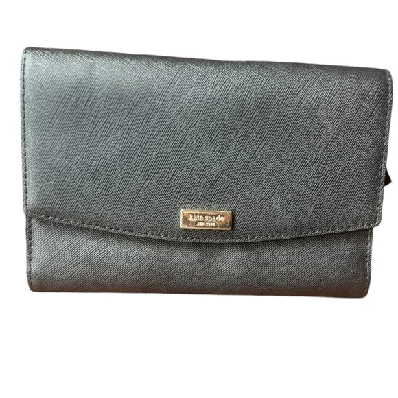 Kate Spade Laurel Way Winni Saffiano Leather Crossbody Clutch Wallet. - Picture 4 of 12